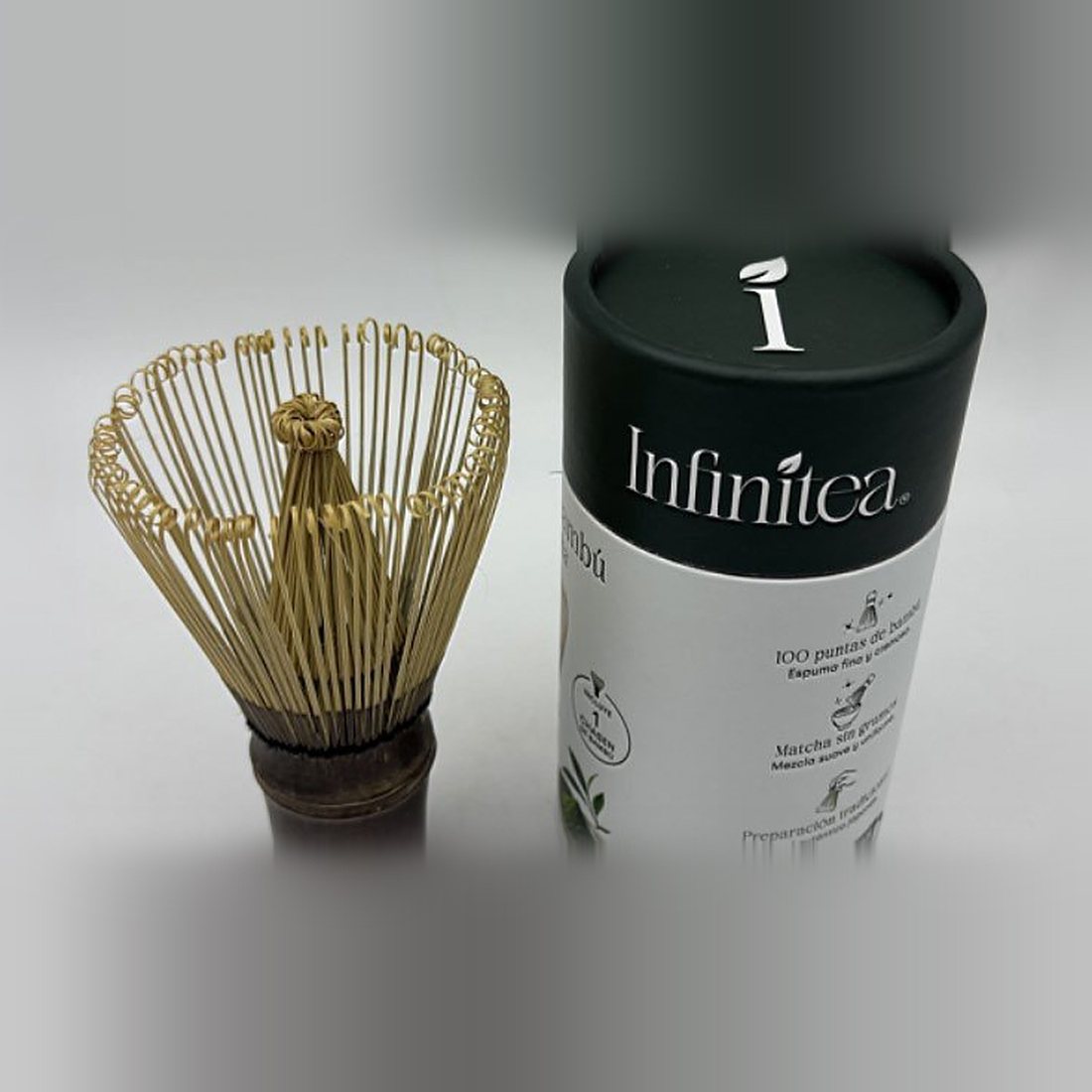 Infinitea Batidor de Bambú Chasen 100 puntas