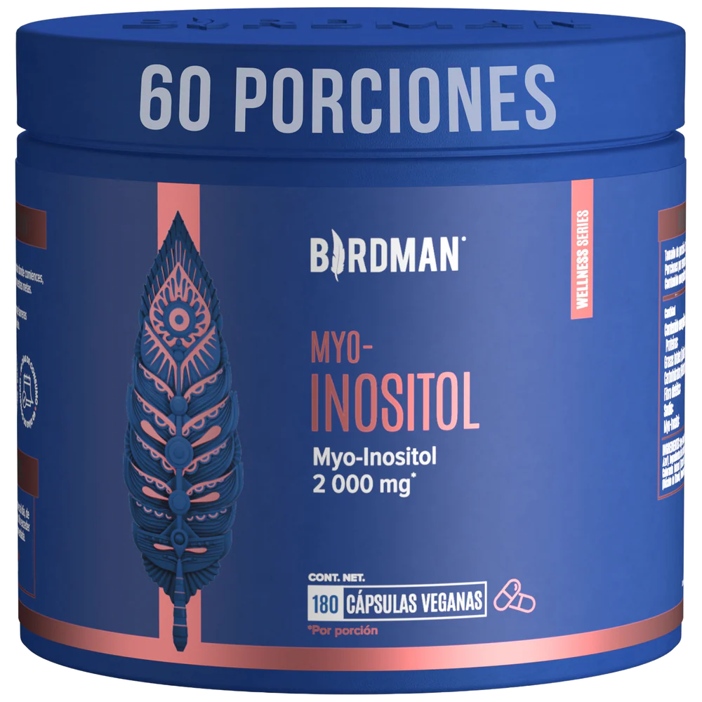 Myo-Inositol Birdman 2000mg - 180 Cápsulas