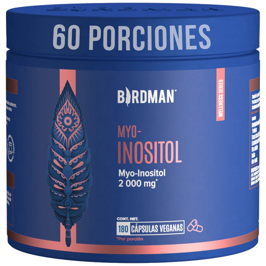 Myo-Inositol Birdman 2000mg - 180 Cápsulas