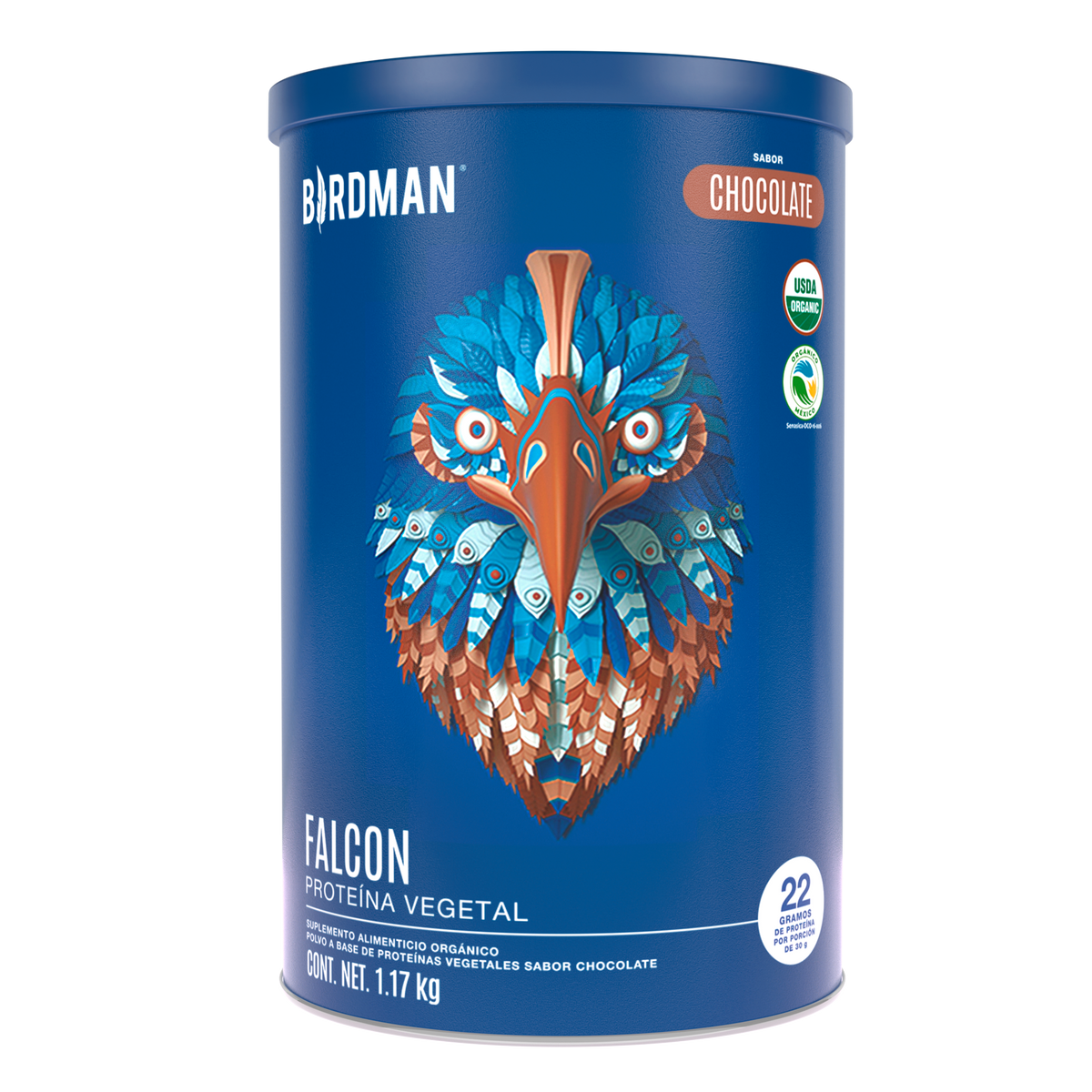 Falcon Protein Chocolate 1.17 kg - 39 servicios