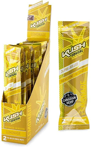 KUSH Conical Herbal Wraps Conos Prerollados King Size