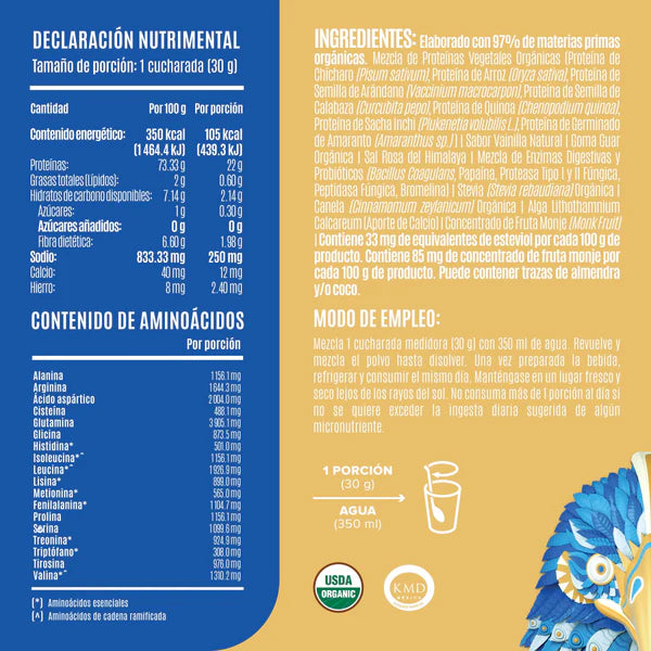 Falcon Proteina Vainilla 510gr