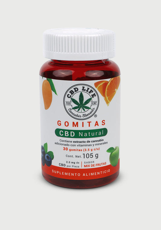 Gomitas CBD Life 30 x 2.5mg