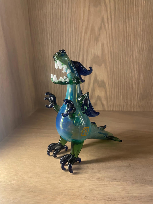 Pipa Artesanal Dragon Tijuana Glass