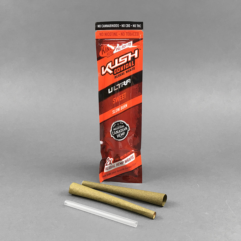 KUSH Conical Herbal Wraps Conos Prerollados King Size