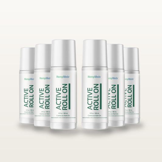 Six Pack Active Roll On 88 ml: 6 Active Roll On 88 ml de HempMeds