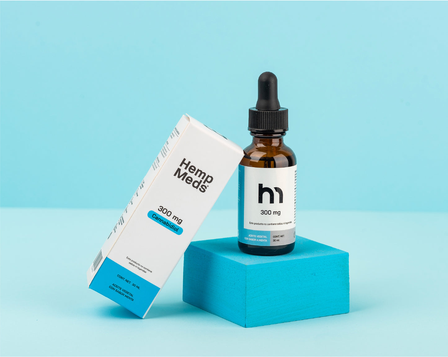 CBD HEMPMEDS 300MG 30ML MENTA