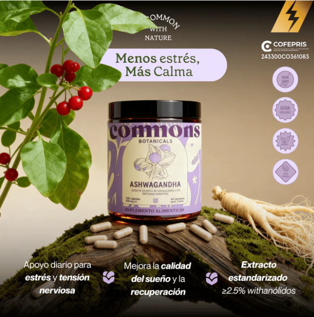 Commons Ashwagandha 50 g Carry-On