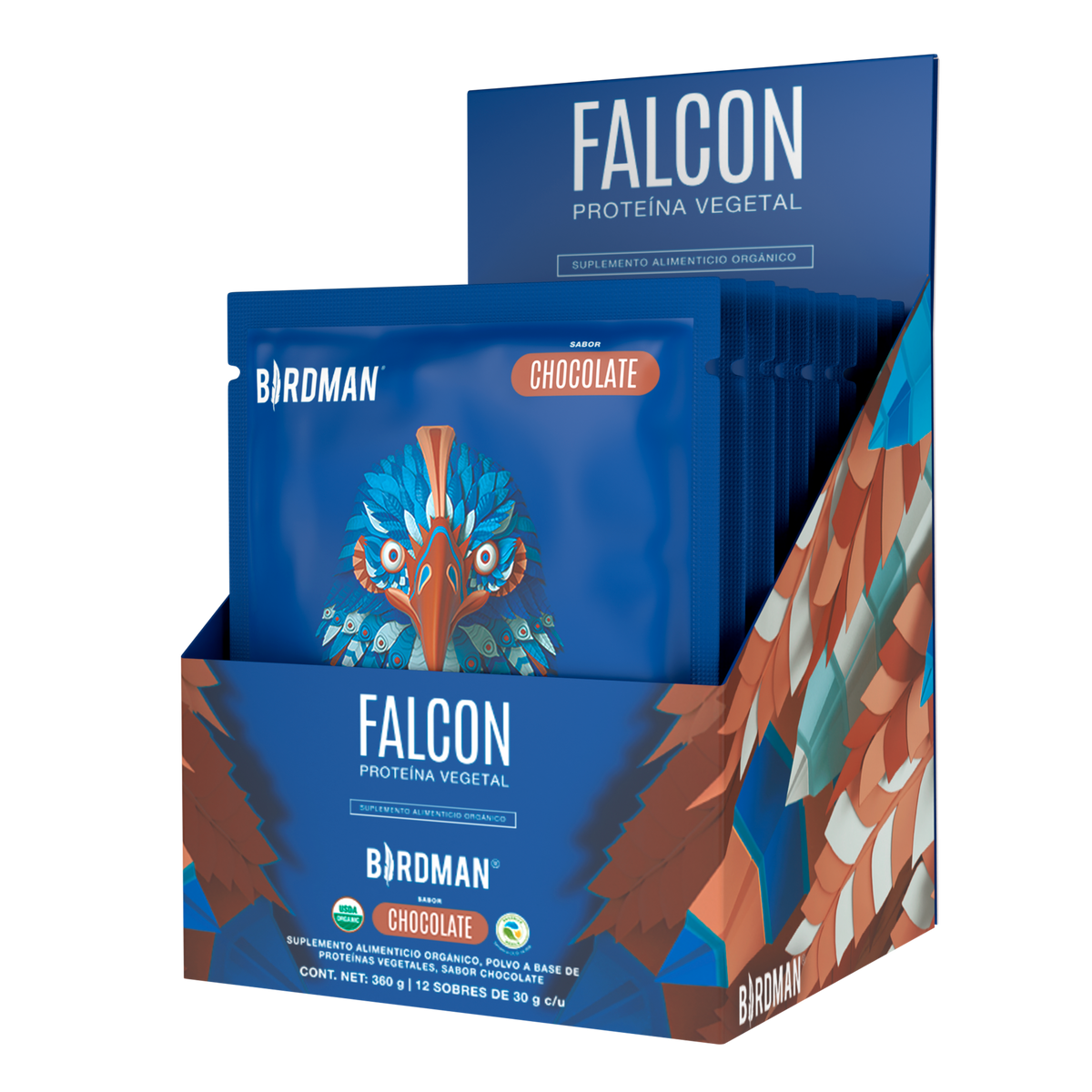Falcon Protein Chocolate sobre individual 30 g