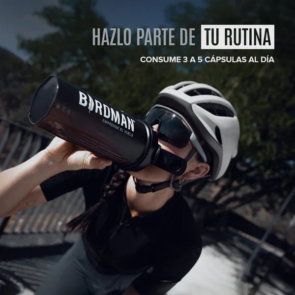Creatina Monohidratada en Cápsulas Birdman - 50 Porciones - 250 Cápsulas
