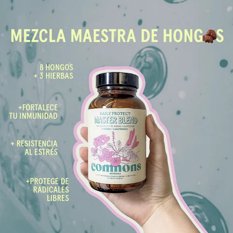 Commons Master Blend Adaptógenos – 160 Cápsulas (650 mg c/u)