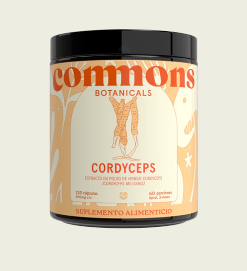 Commons Cordyceps 120 Cápsulas (500 mg c/u)