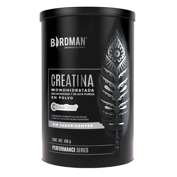 Creatina Monohidratada de Alta Pureza Birdman 450g Polvo