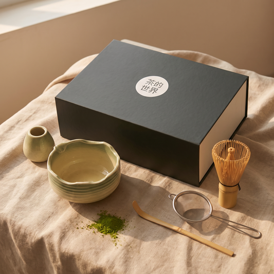 Kit Matcha Infinitea en caja de regalo