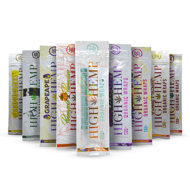 High Hemp Organic Wraps 2 piezas