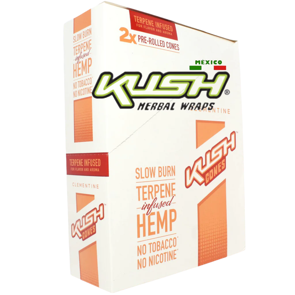 KUSH Conical Herbal Wraps Conos Prerollados King Size