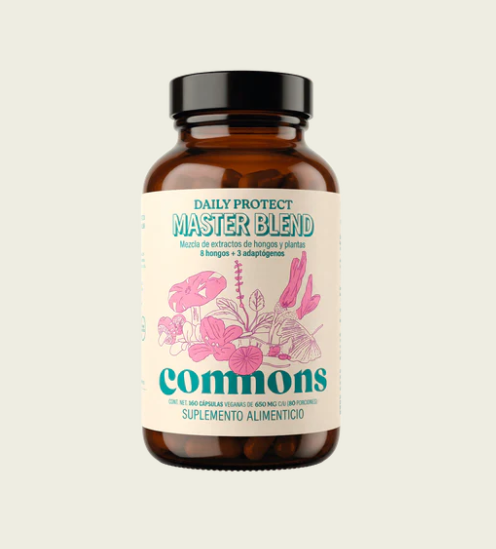 Commons Master Blend Adaptógenos – 160 Cápsulas (650 mg c/u)