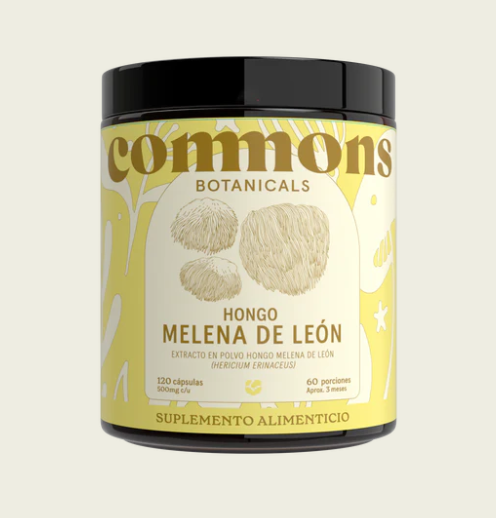 Commons Melena de León 120 Cápsulas (500 mg c/u)
