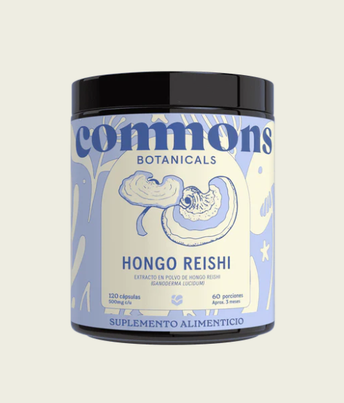 Commons Reishi 120 Cápsulas (500 mg c/u)
