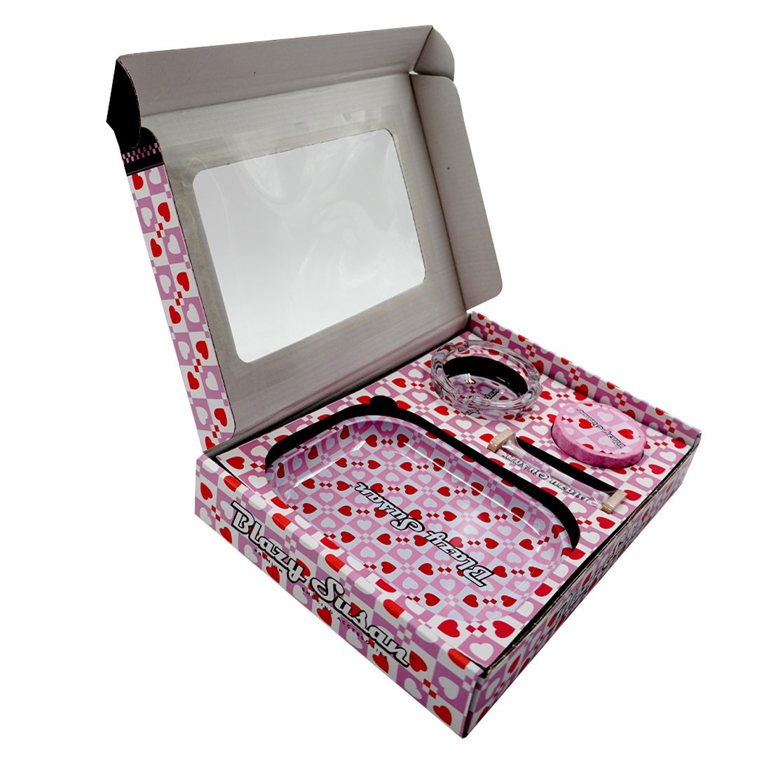 Blazy Susan Smokers Kit Heart Checkers