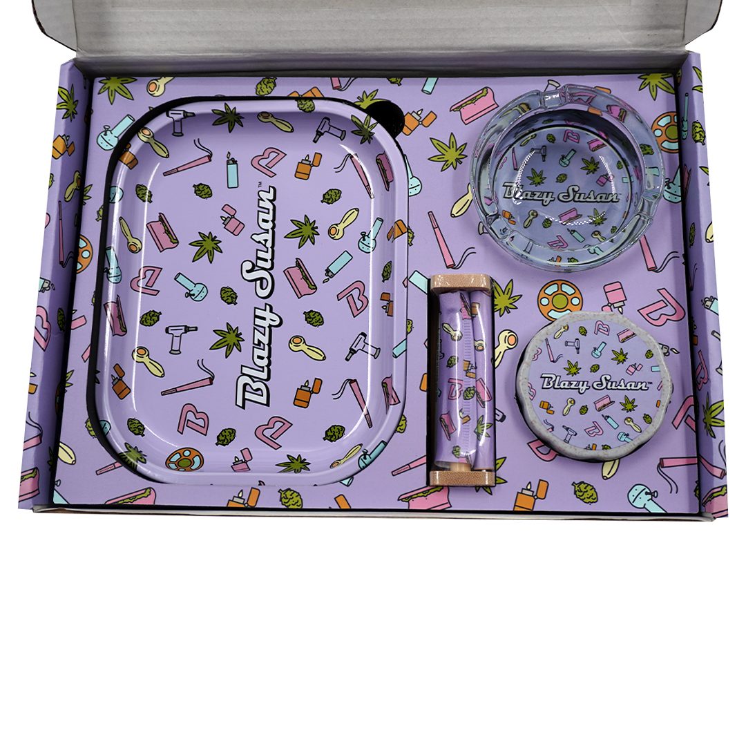 Blazy Susan Smokers Kit Purple Icon