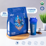 Falcon Proteina Vegetal Vainilla 1.8 kg - 60 Servicios