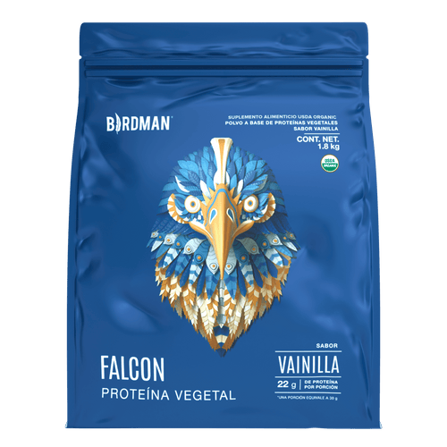 Falcon Proteina Vegetal Vainilla 1.8 kg - 60 Servicios