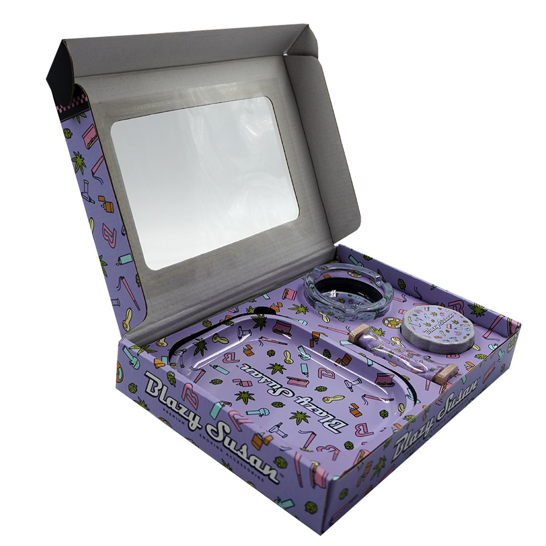 Blazy Susan Smokers Kit Purple Icon